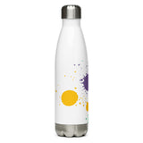 Paint Splatter Stainless Steel Water Bottle