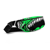 Green Smiley Fanny Pack