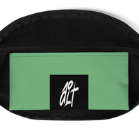 Green Smiley Fanny Pack