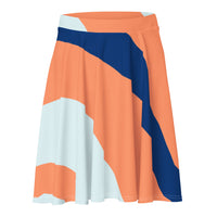 Abstract Skater Skirt