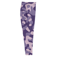 Purple Camouflage Dye Women's Joggers