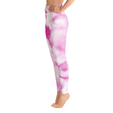 Pink Tie Dye Yoga Leggings